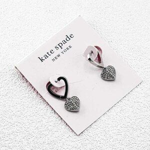 Kate Spade Heart Pendant Earrings